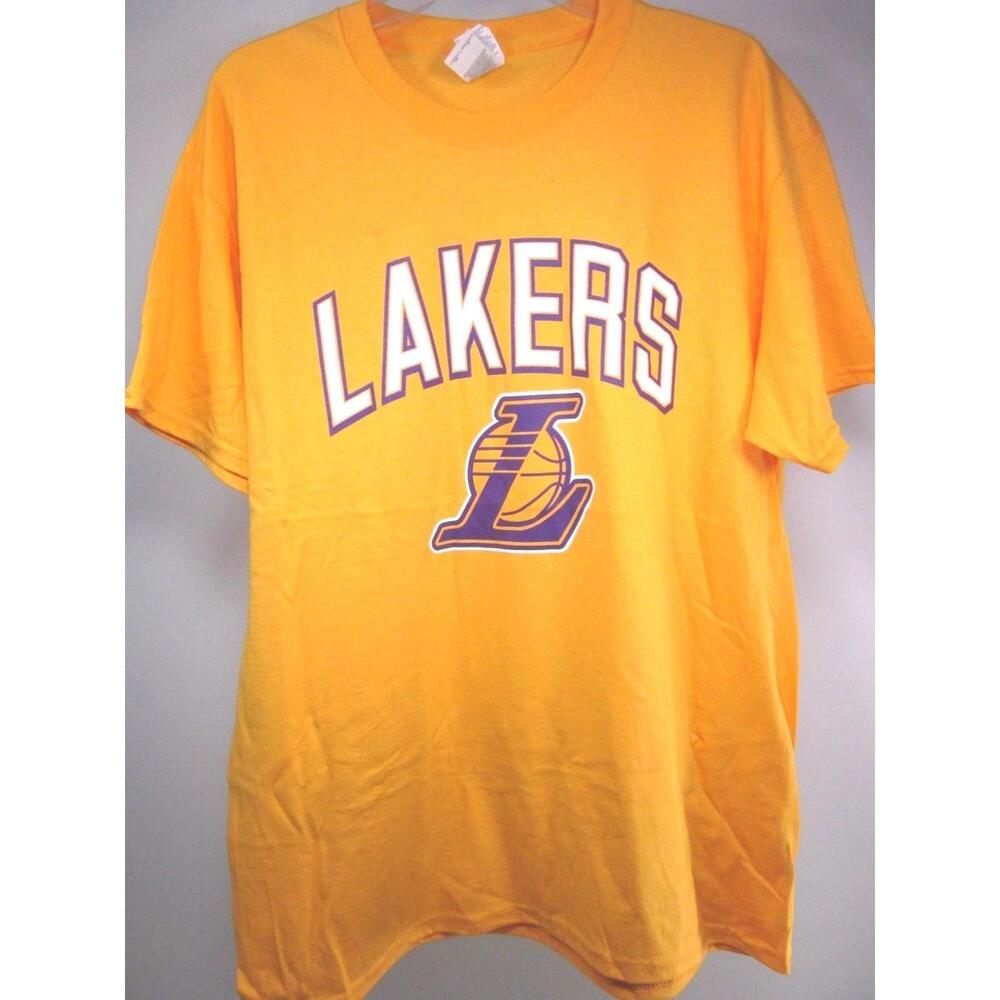 Gildan Nba Lebron James Mens Los Angeles Lakers Team T-Shirt Sizes Large Xl